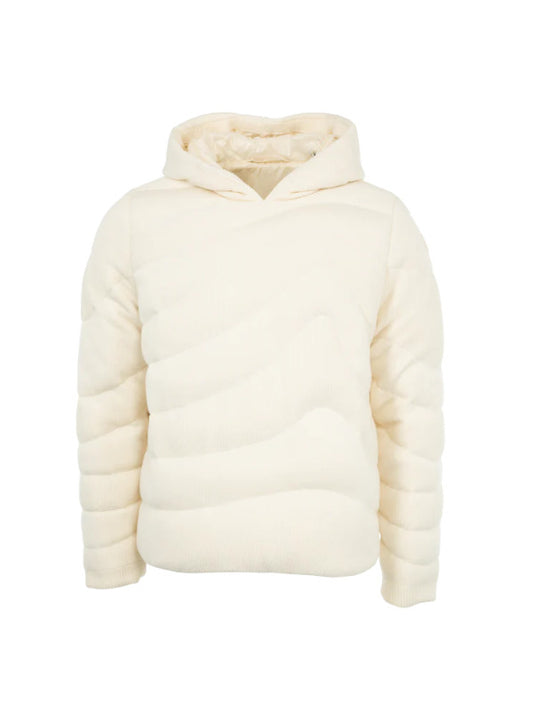 Padded Wool Hoodie