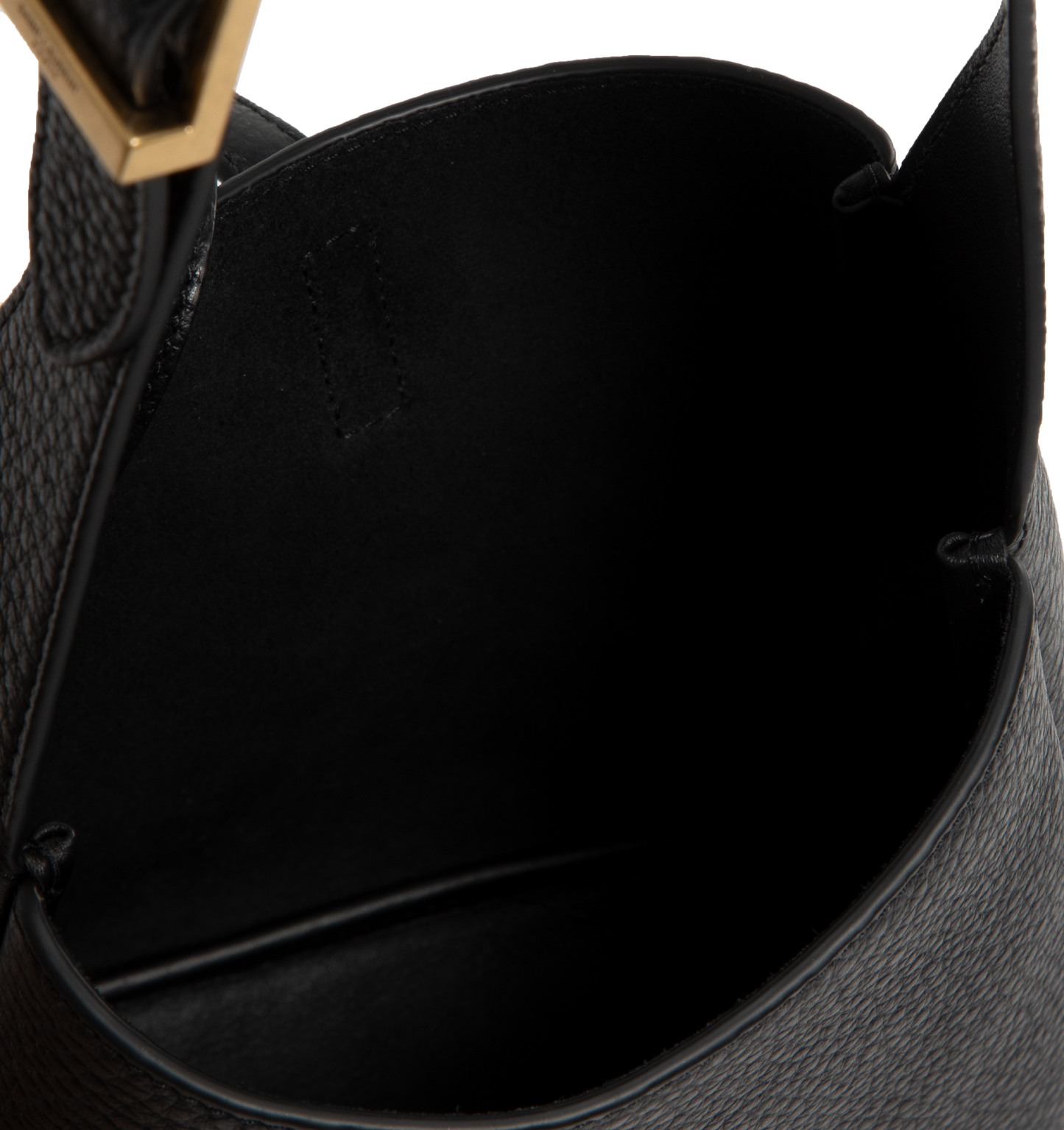 le 5 a 7 grained leather bag