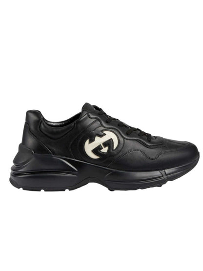 Black Rhyton Sneakers