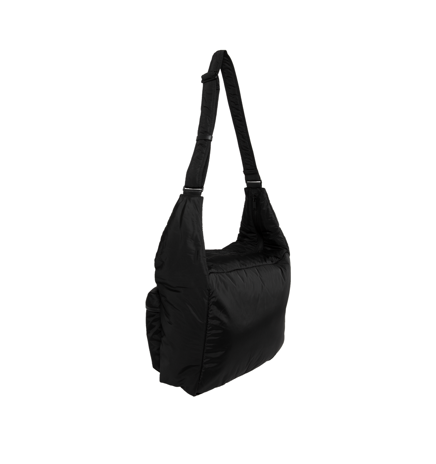 multi-pocket puffer bag