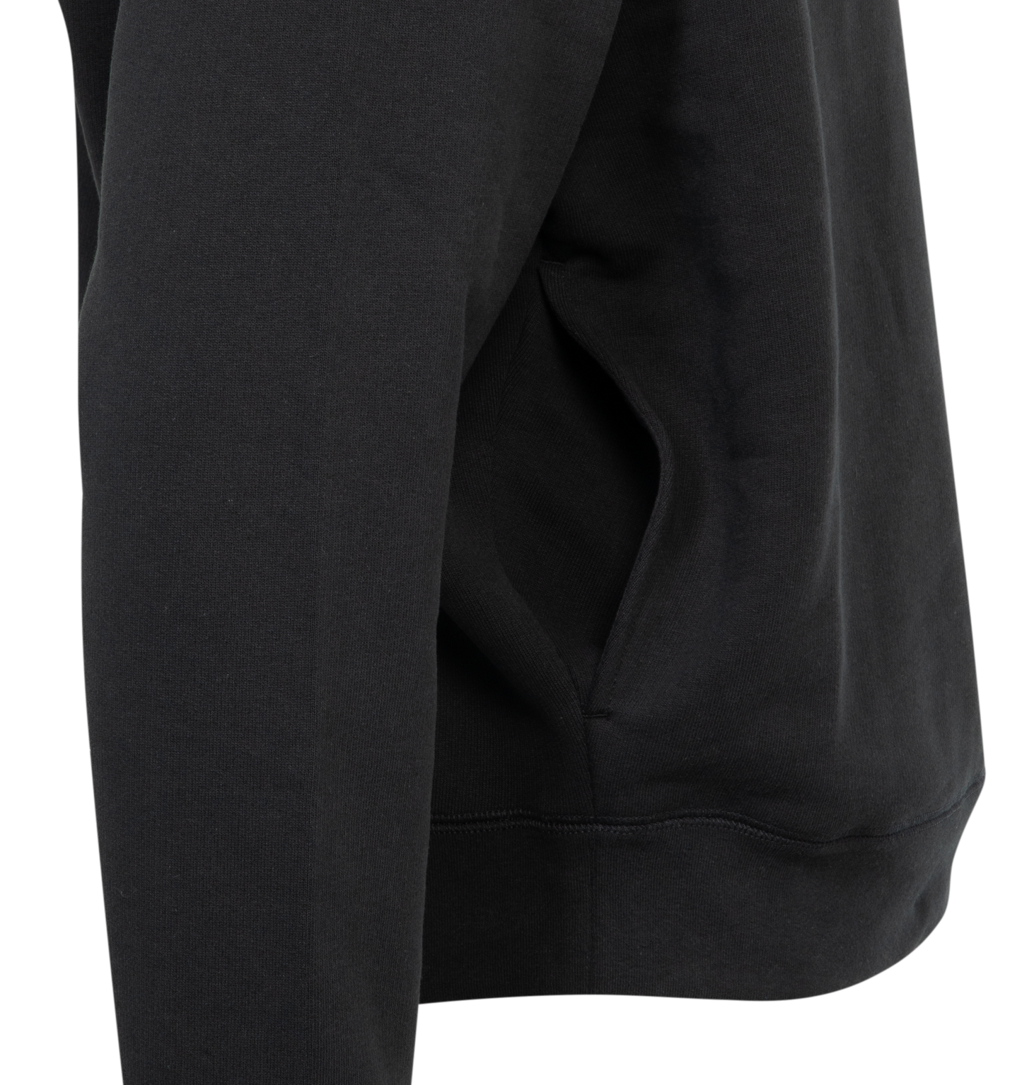 embroidered logo hoodie