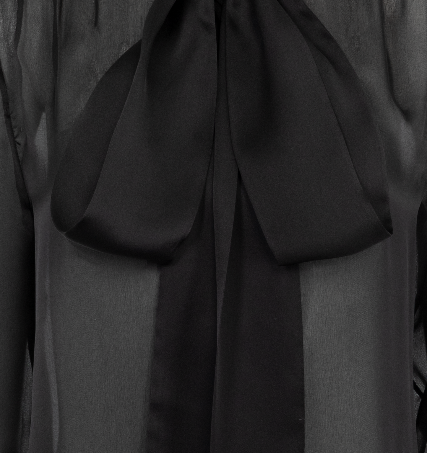 semi sheer blouse