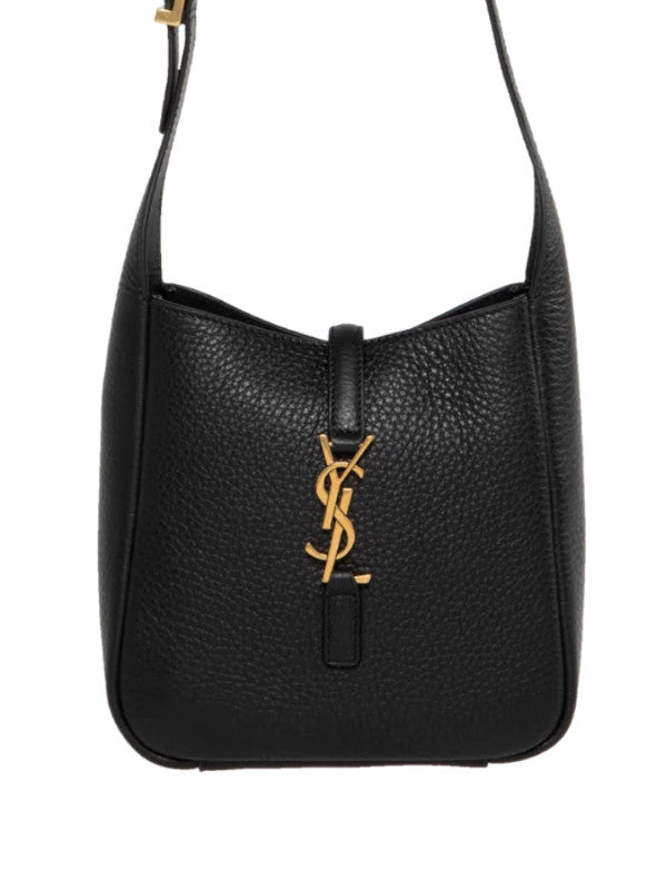le 5 a 7 grained leather bag