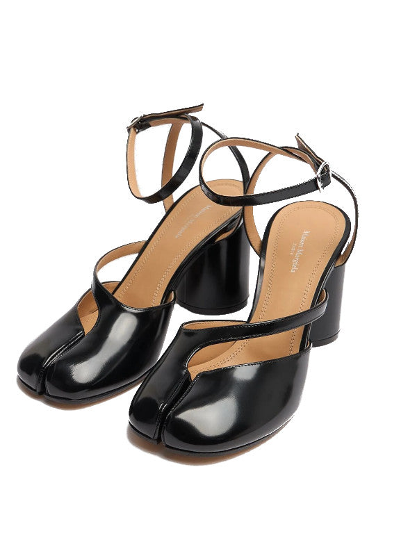 80mm tabi leather pumps maison margiela