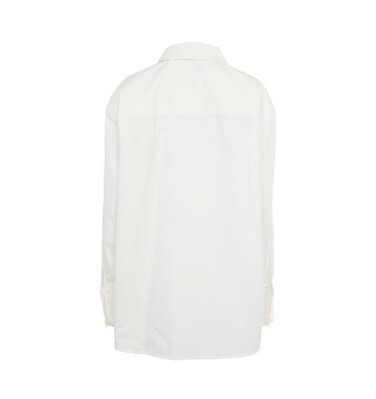 Oversized Shirt in Cotton Poplin