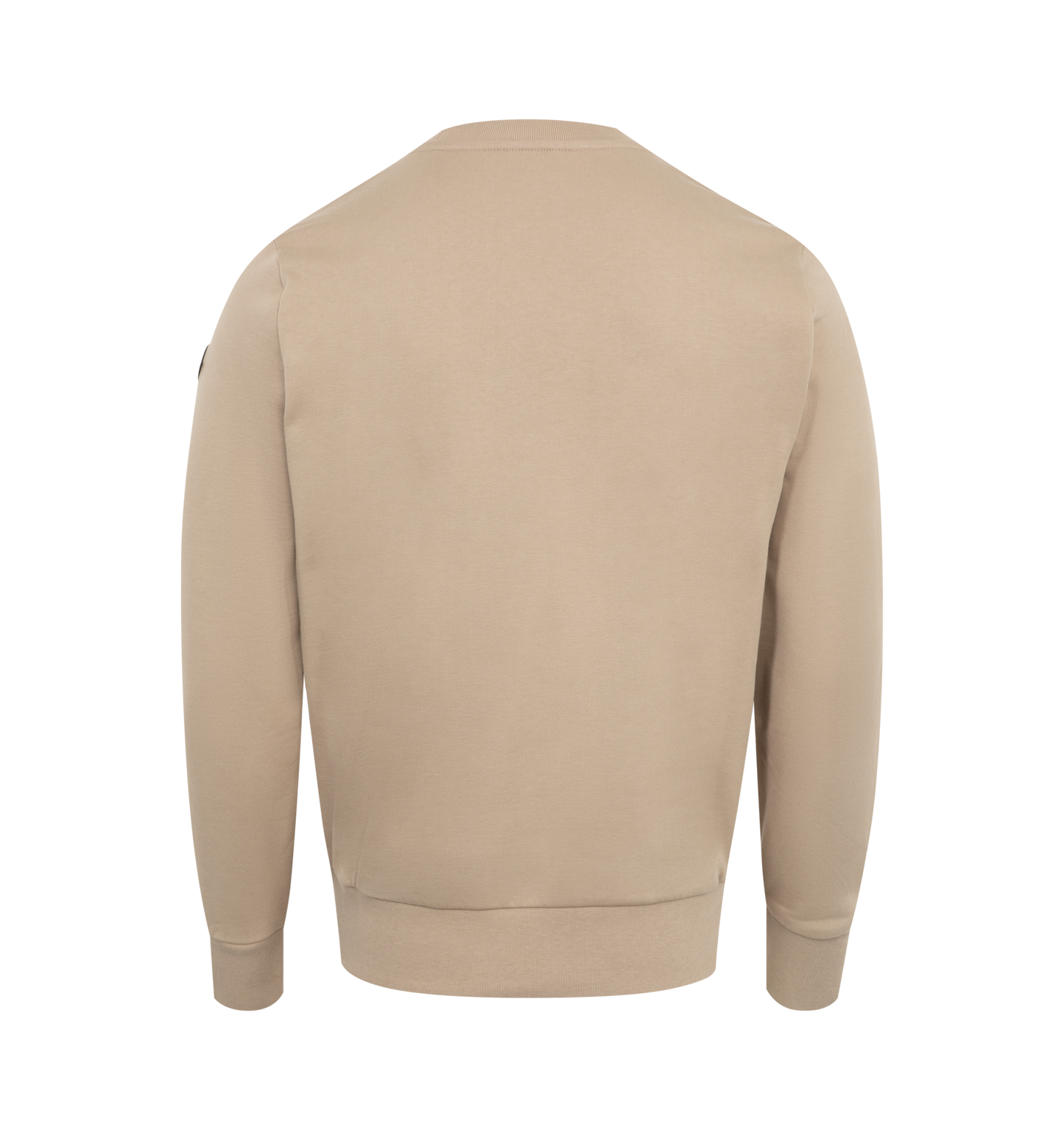 blurred logo sweatshirt