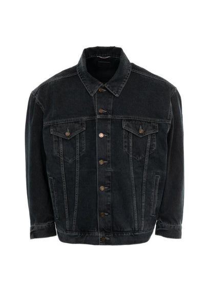 EGG Shape Denim Jacket