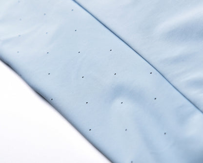 Lightweight Technical Hooded Jacket – Ice Blue