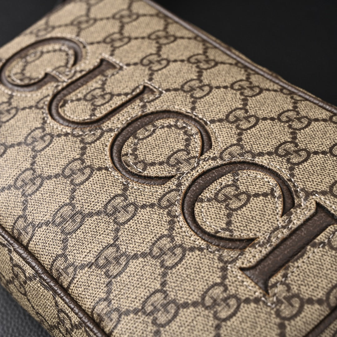 embossed leather crossbody bag