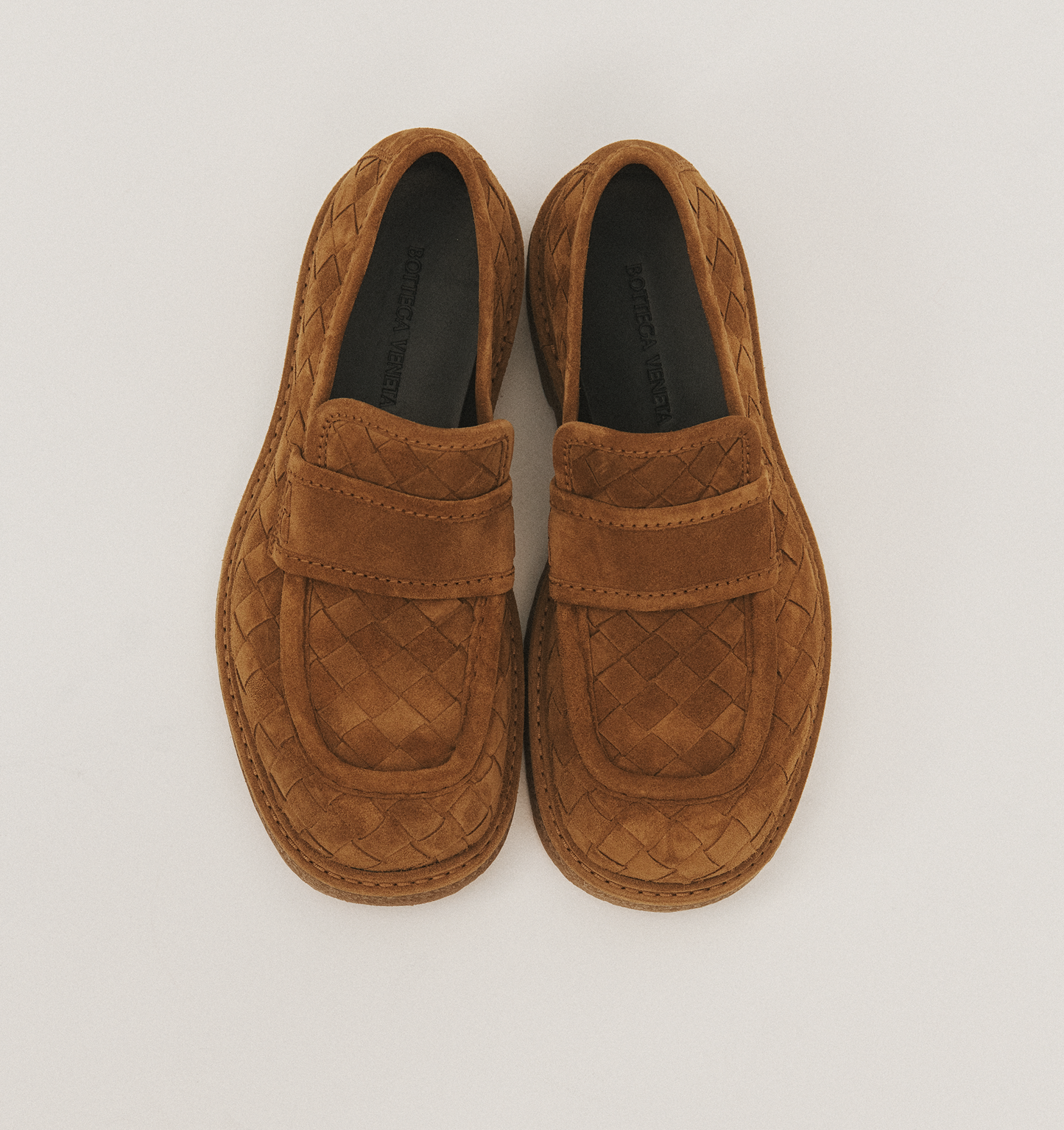 haddock intrecciato loafers