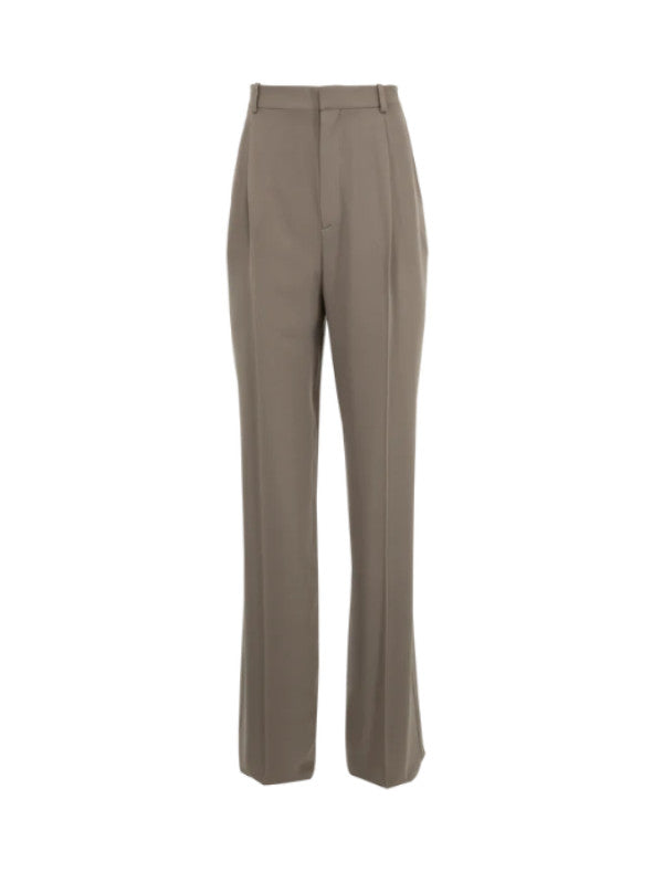 tailored silk pants