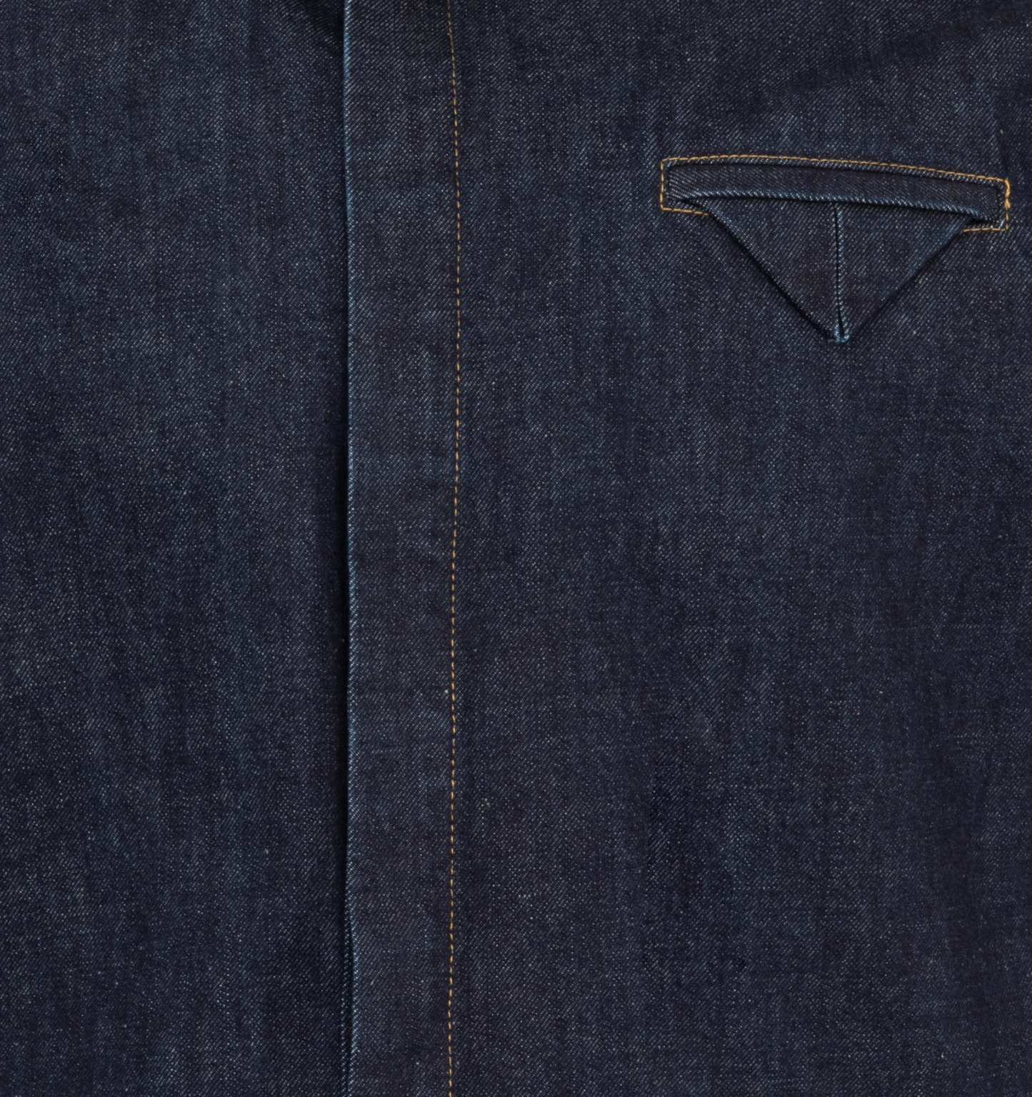 indigo denim shirt