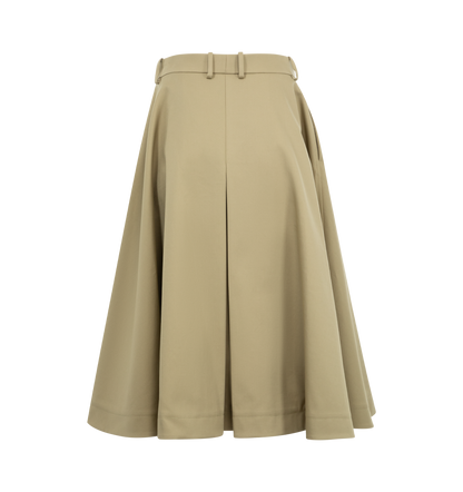 Pleated Midi Skirt