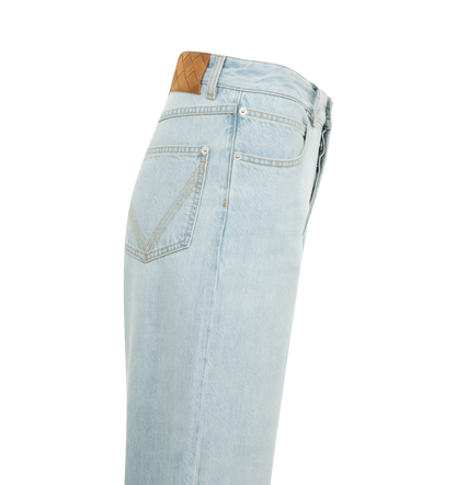 Turned Up Jeans