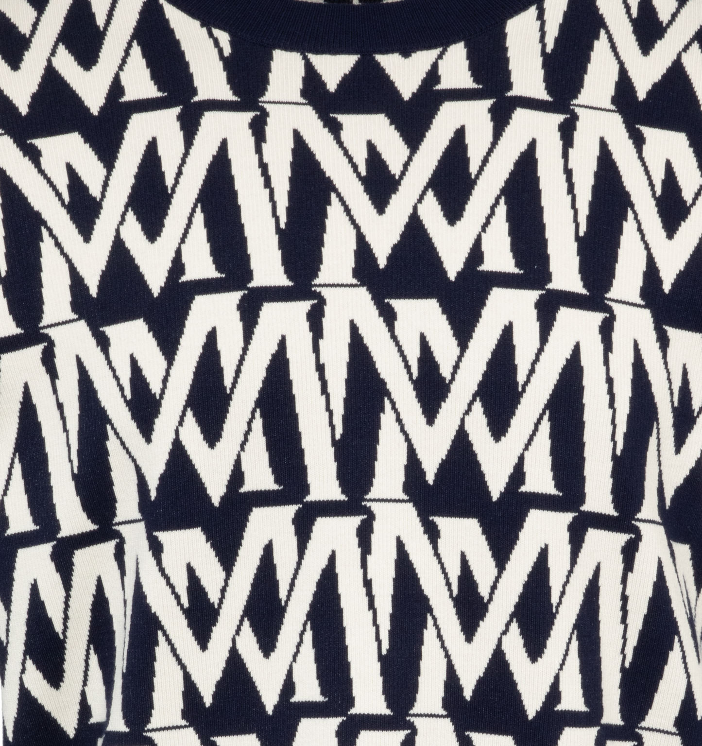 logo crew neck sweater