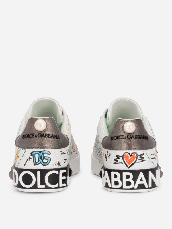 graffiti portofino sneakers