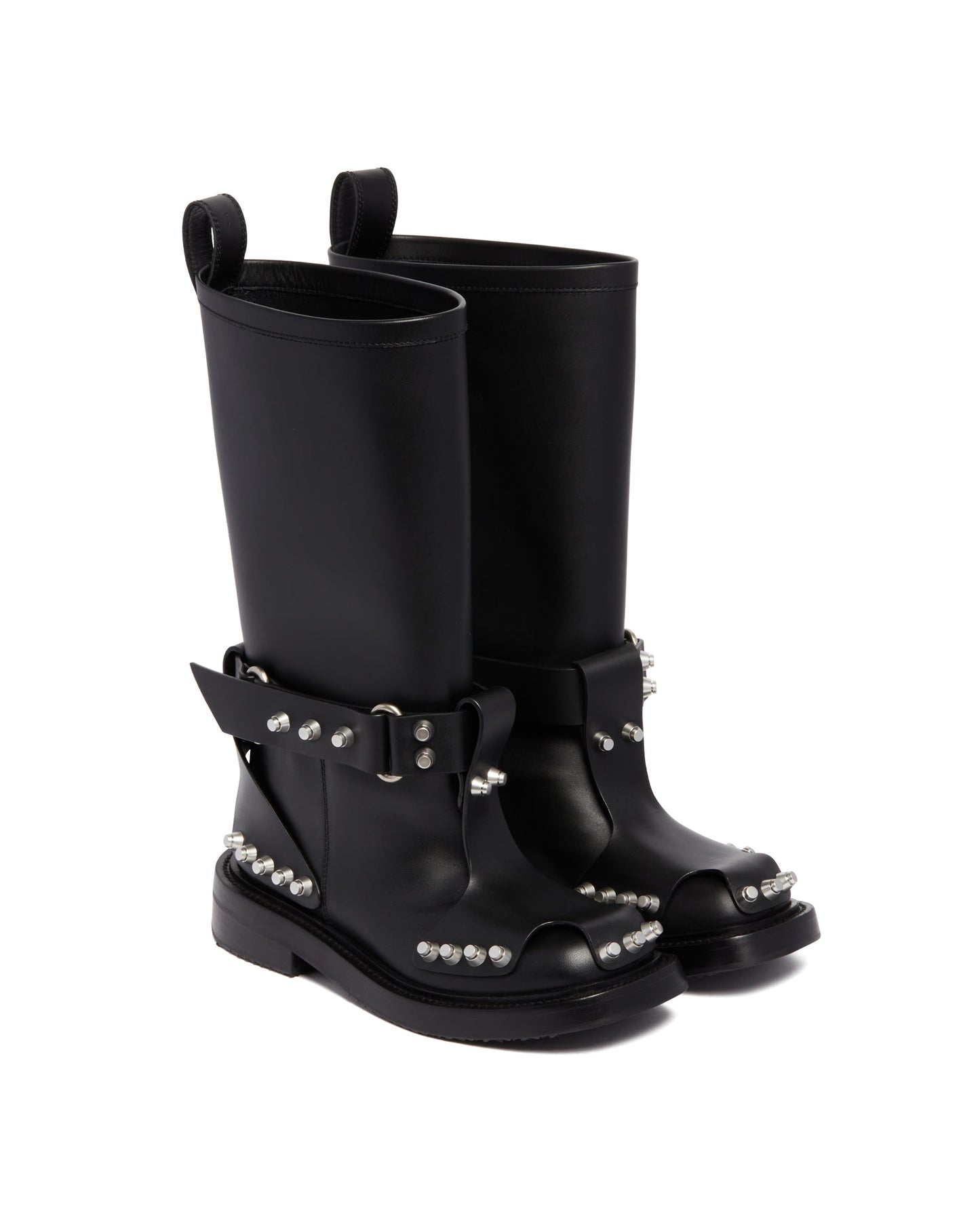 black dixon buckle boots