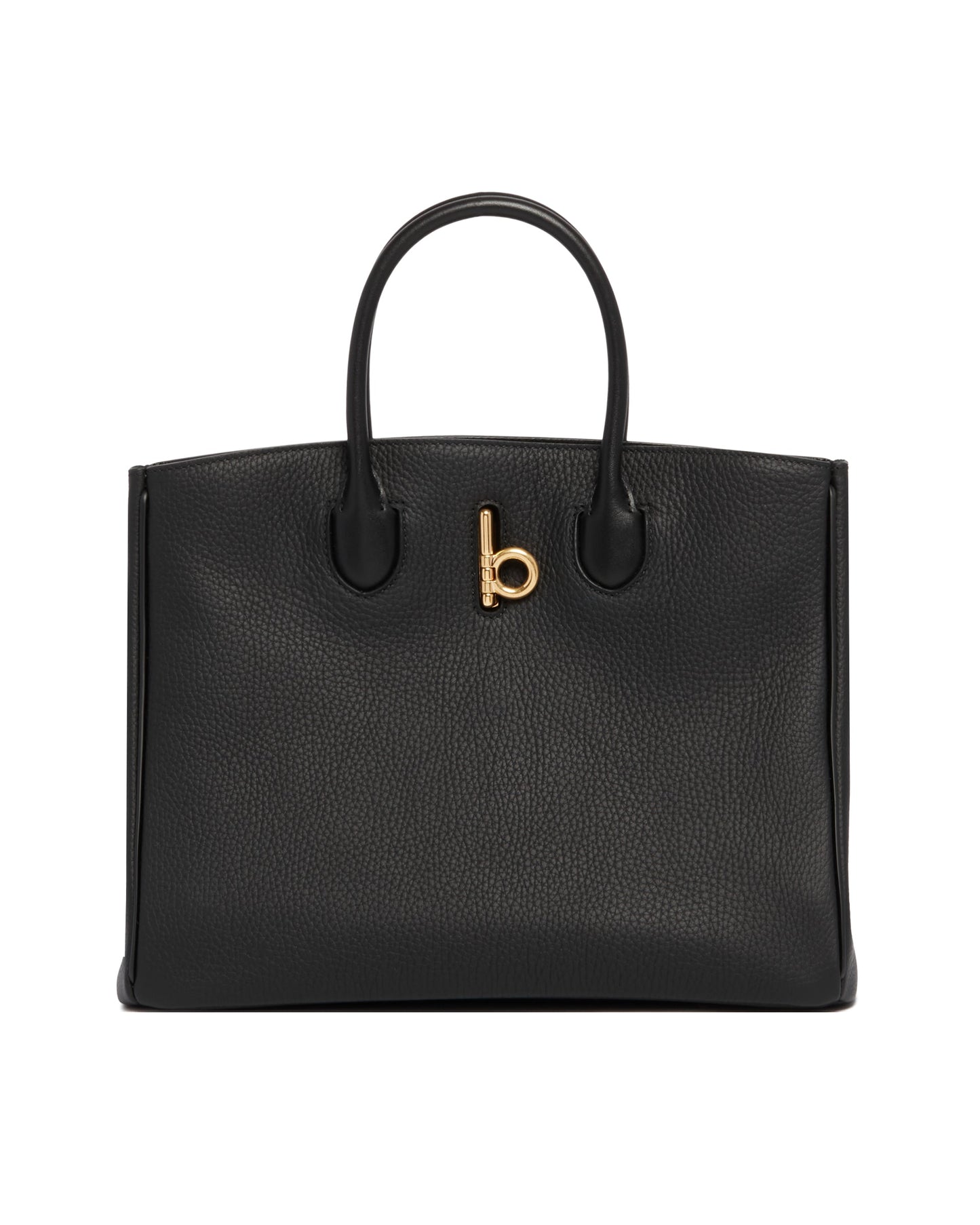 black small rocking horse tote