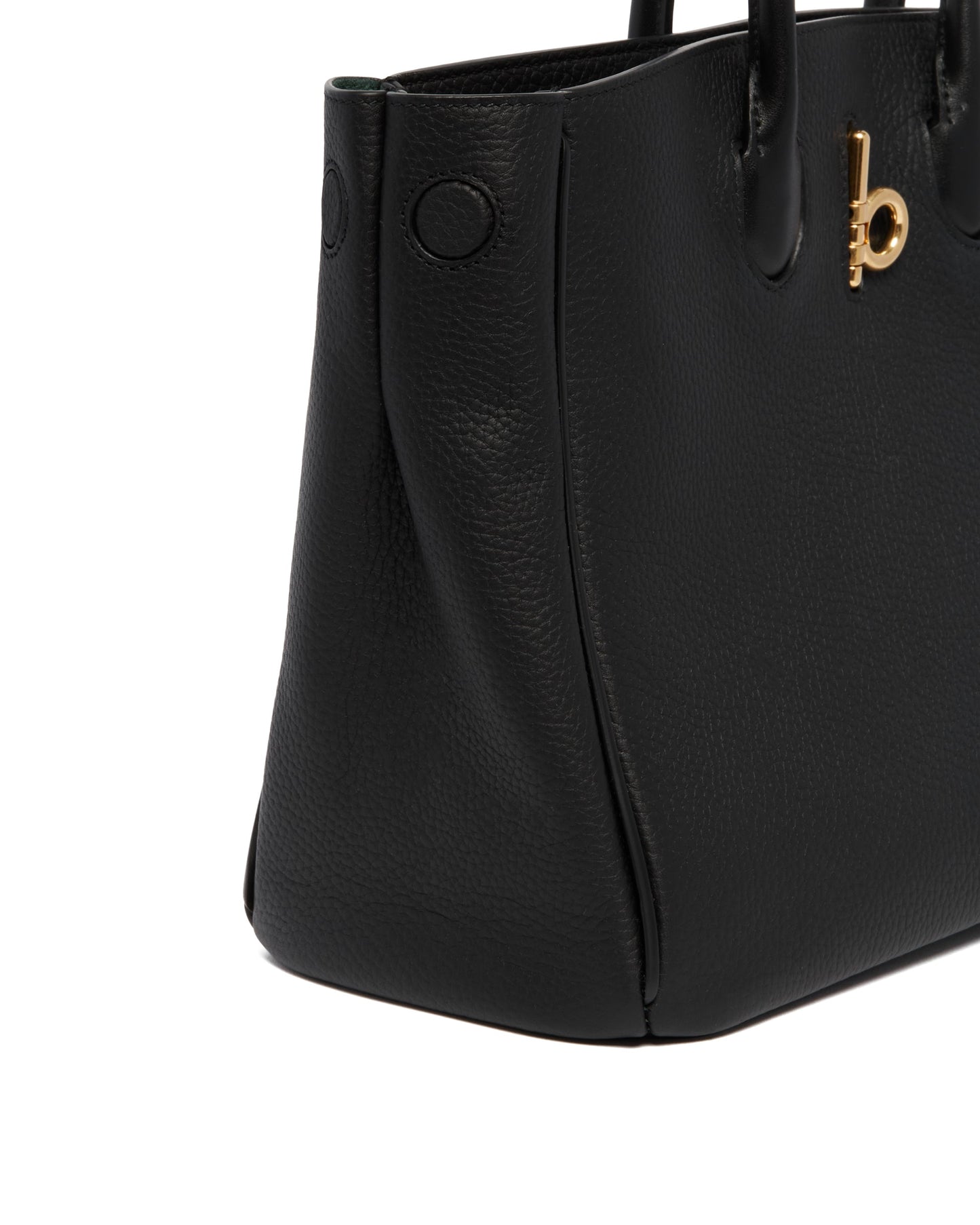 black small rocking horse tote