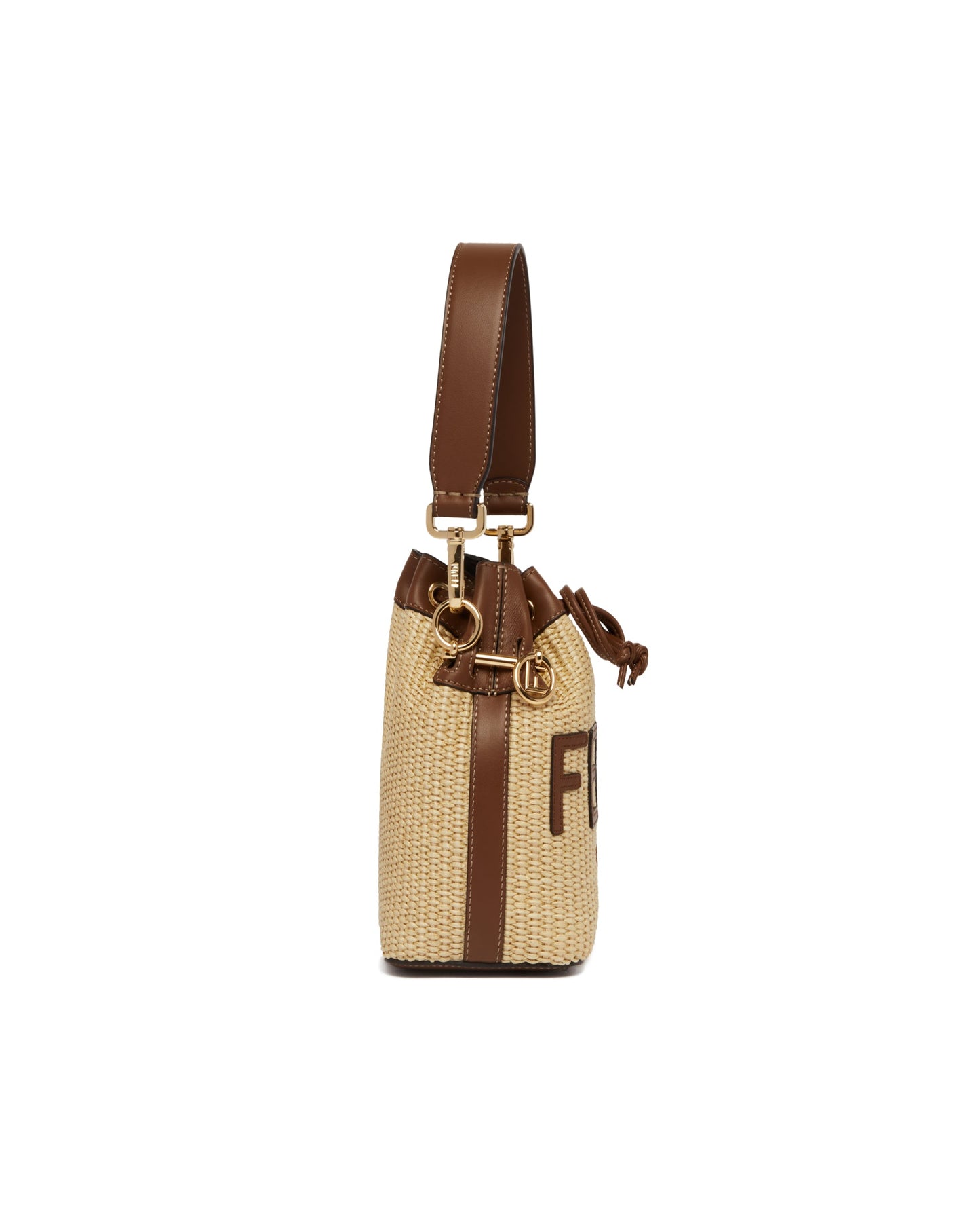 mon tresor raffia mini bag