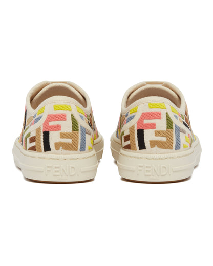 White Domino Sneakers