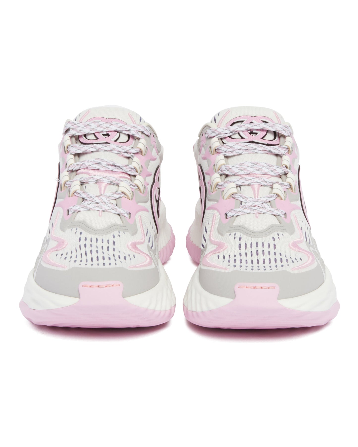 white ripple sneakers