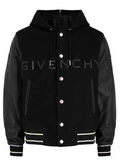Varsity Jacket with Hood