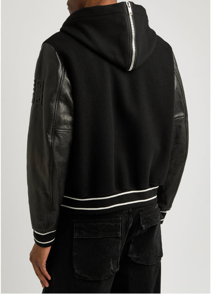 Varsity Jacket with Hood