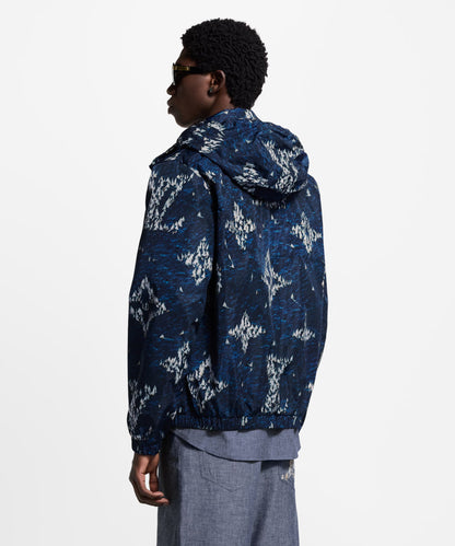 Monogram motifs windbreaker