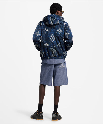 Monogram motifs windbreaker