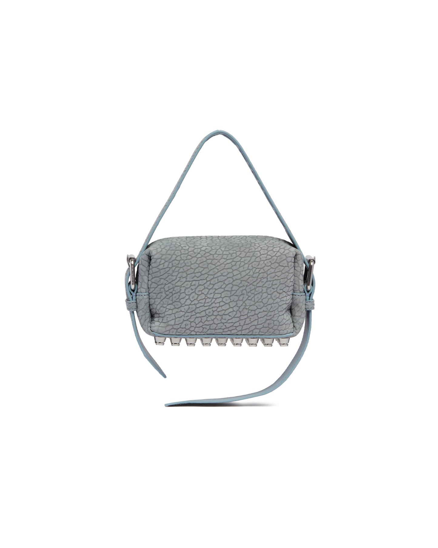 blue ricco small leather bag