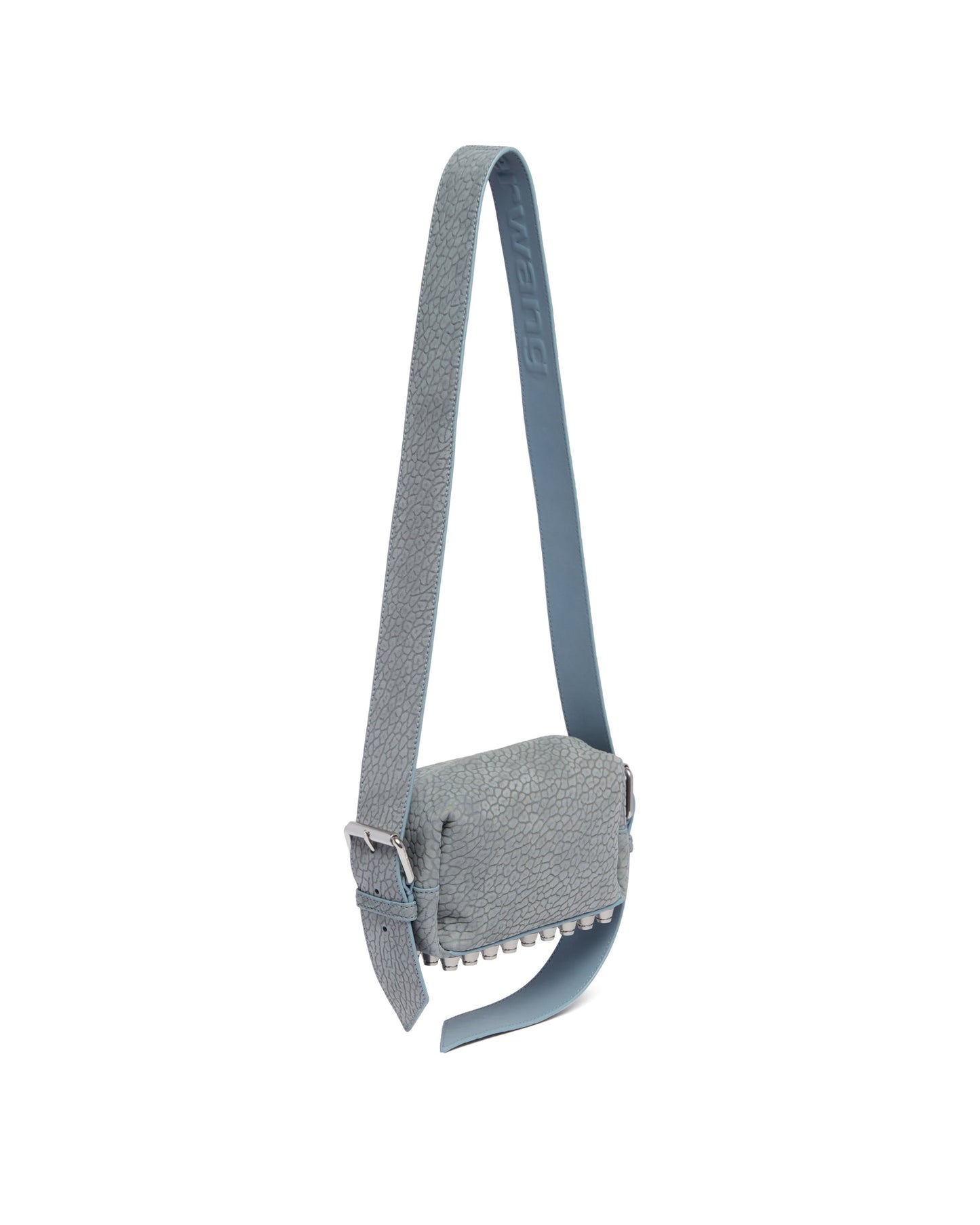 blue ricco small leather bag