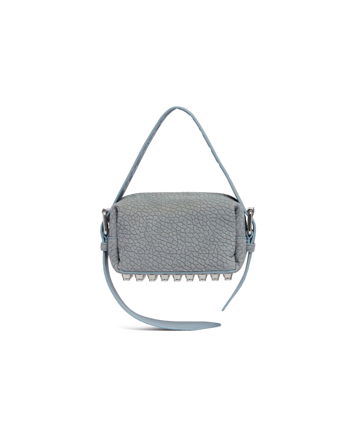 blue ricco small leather bag