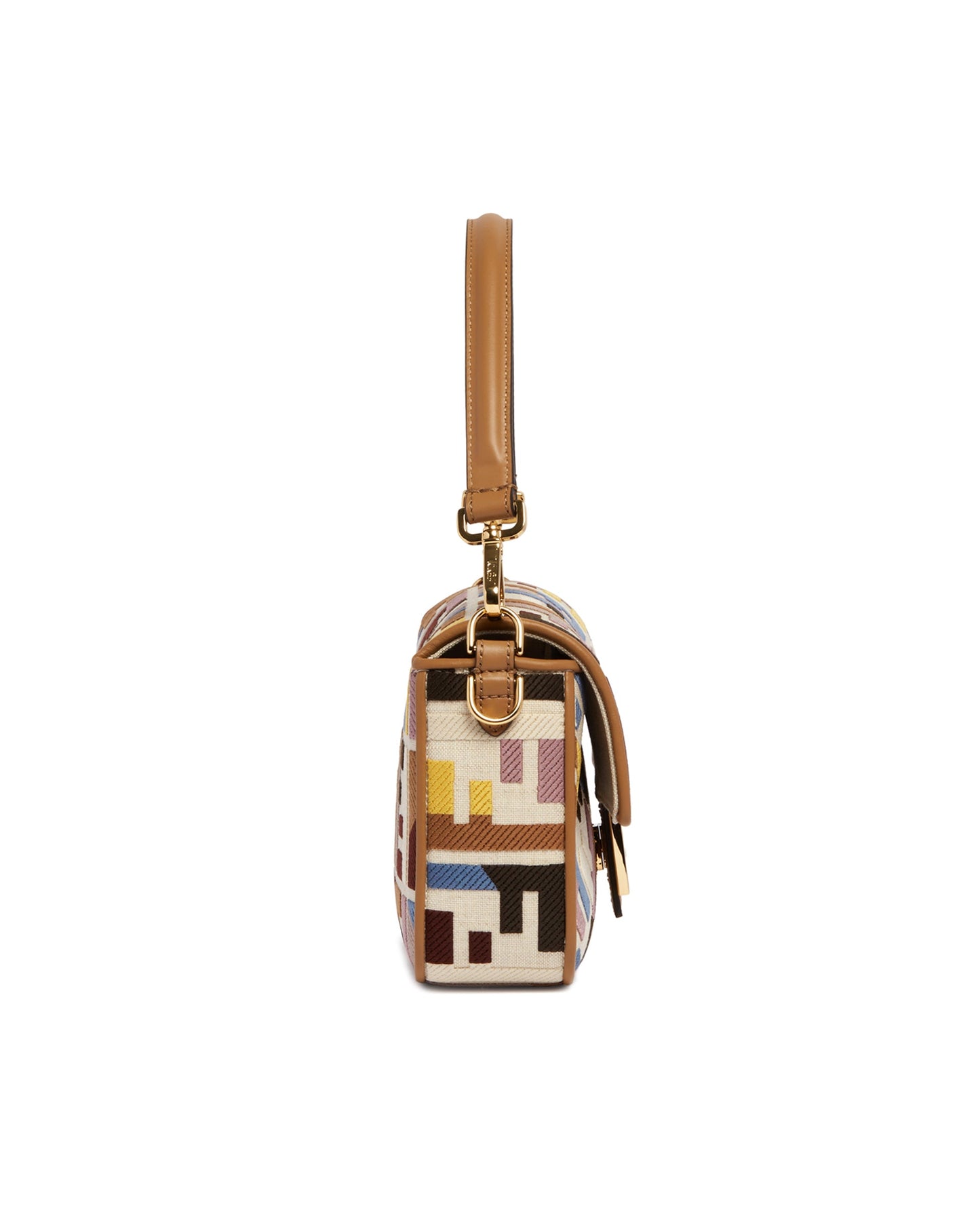 multicolor baguette bag