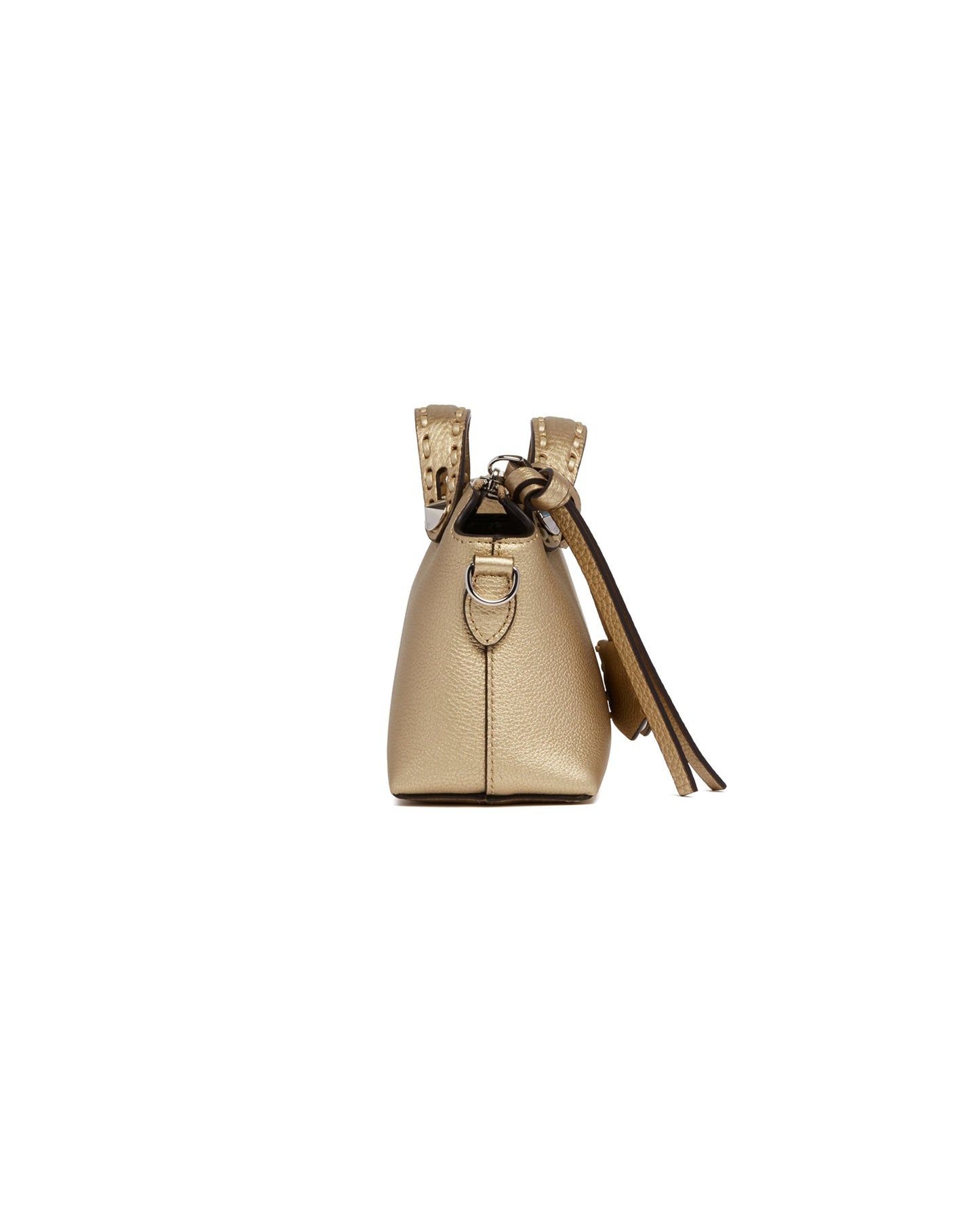 gold by the way selleria mini bag