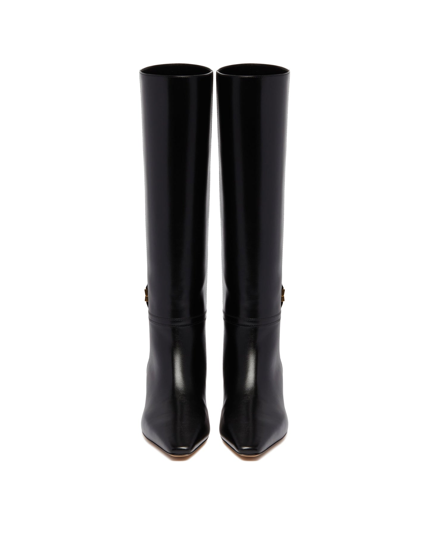 black ffold boots