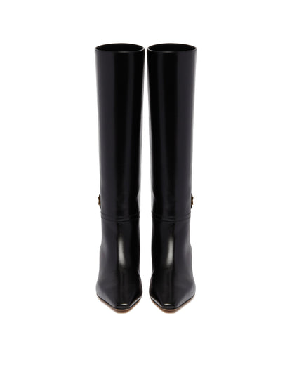Black FFold Boots