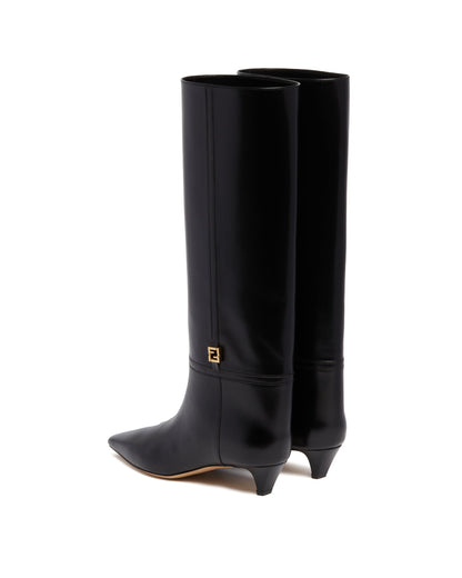 Black FFold Boots