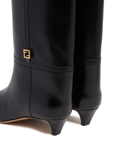 Black FFold Boots
