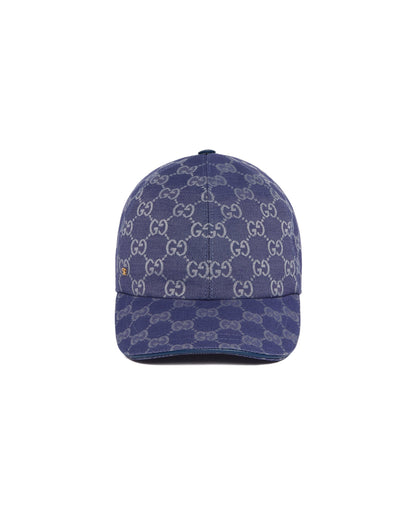 Blue GG Cotton Cap