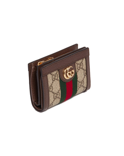 Brown Bi-Fold Ophidia Wallet