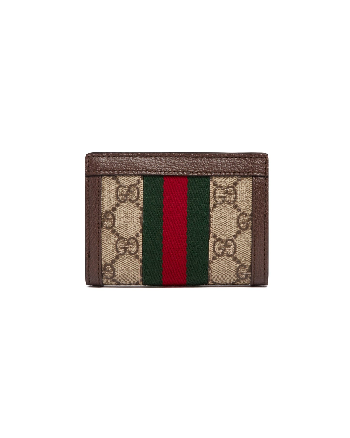 brown bi-fold ophidia wallet