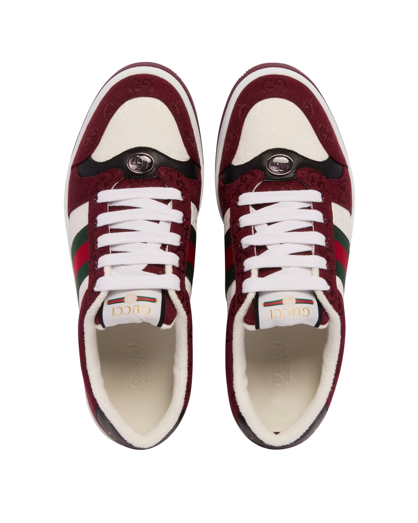 red screener sneakers