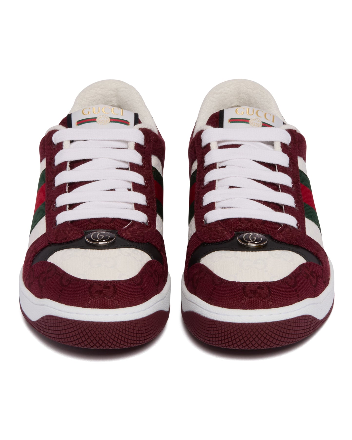 red screener sneakers