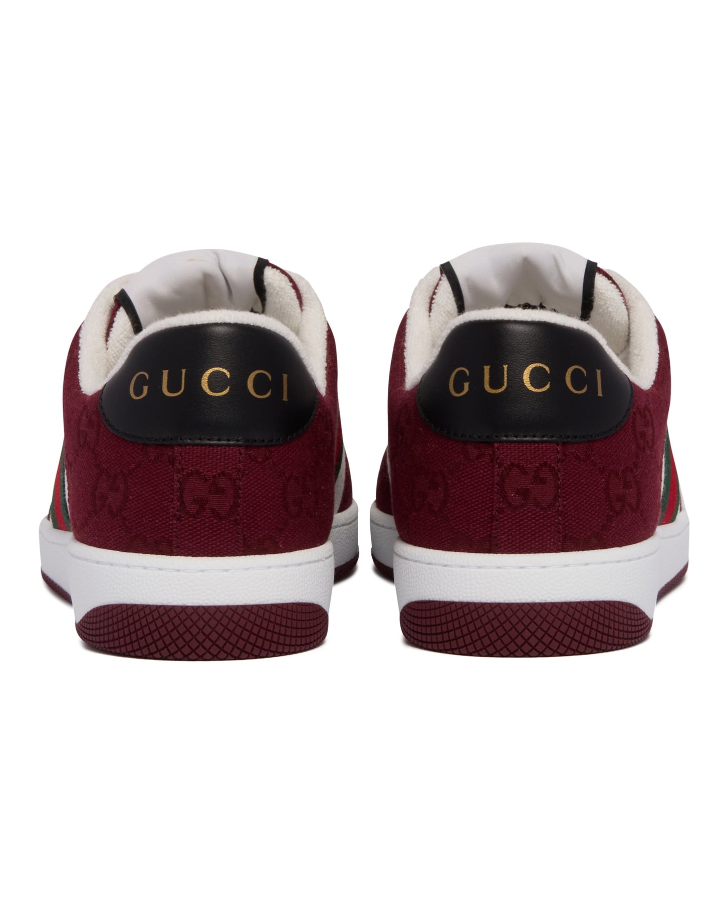 red screener sneakers