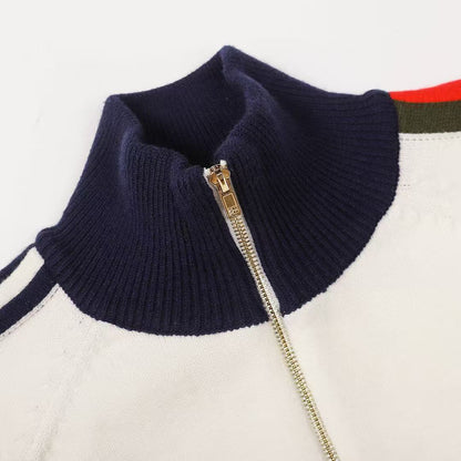 adidas x Gucci viscose zip-up jacket oversized