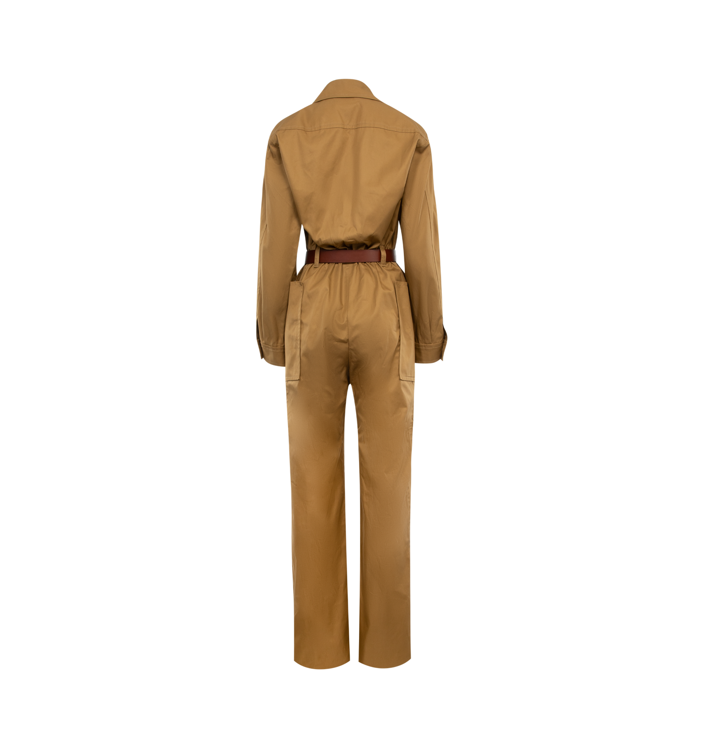 cotton twill jumpsuit