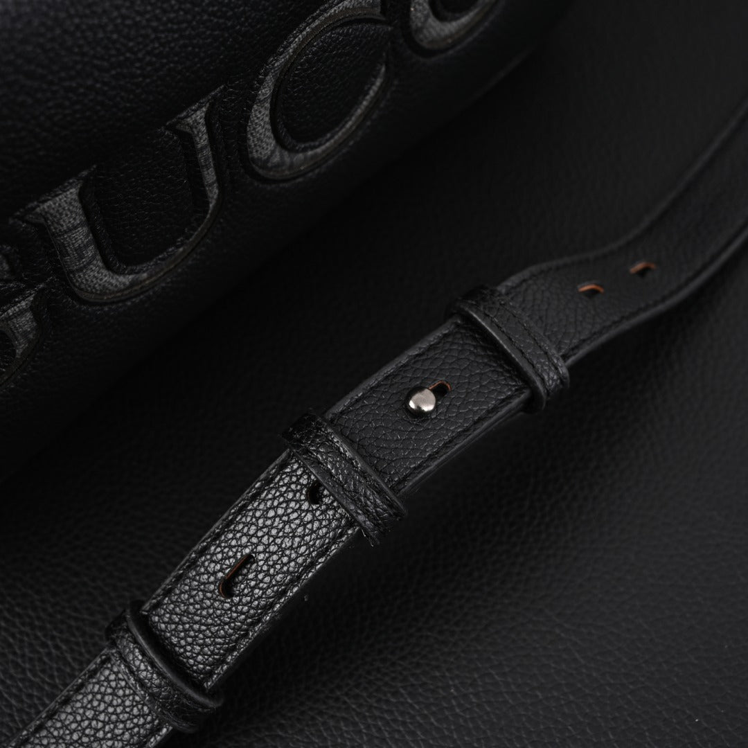 embossed leather crossbody bag