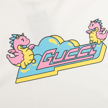 Gucci Cartoon Dinosaur Graphic T-Shirt