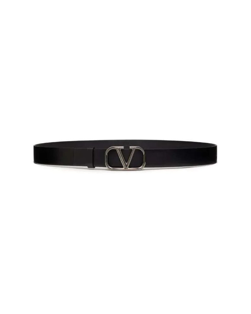 valentino garavani vlogo signature leather belt